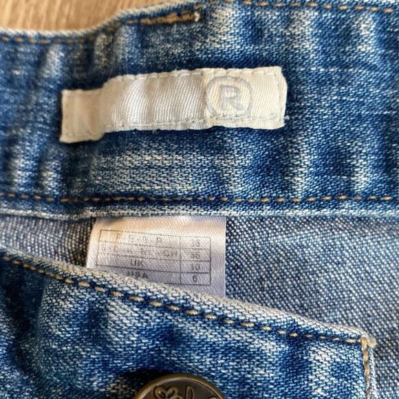 Vintage Sailor Nautical Capri Length Jeans Size 6 - Picture 10 of 11